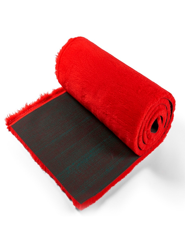 Червена постелка за домашни любимци Bronte Glen Traditional Vet Bedding Red