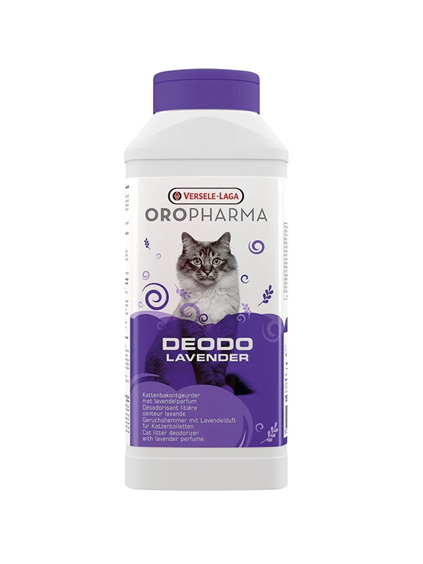 Дезодорант на прах за котешка тоалетна с аромат на лавандула Deodo Odour Control Lavender