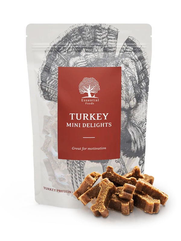 Дребни лакомства с пуешко ESSENTIAL TURKEY MINI DELIGHTS 100гр