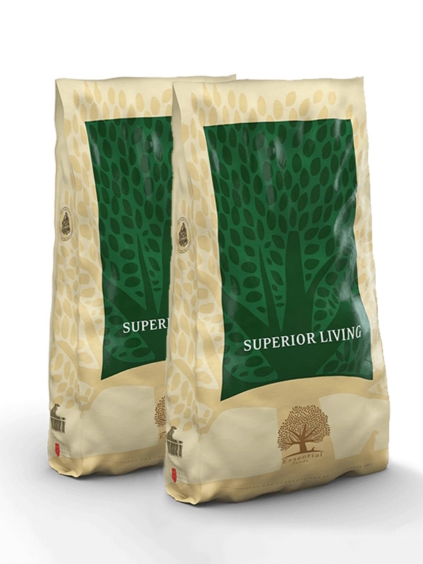 Храна за кучета от всички породи и възрасти с птиче месо ESSENTIAL SUPERIOR LIVING 2 х 10 кг