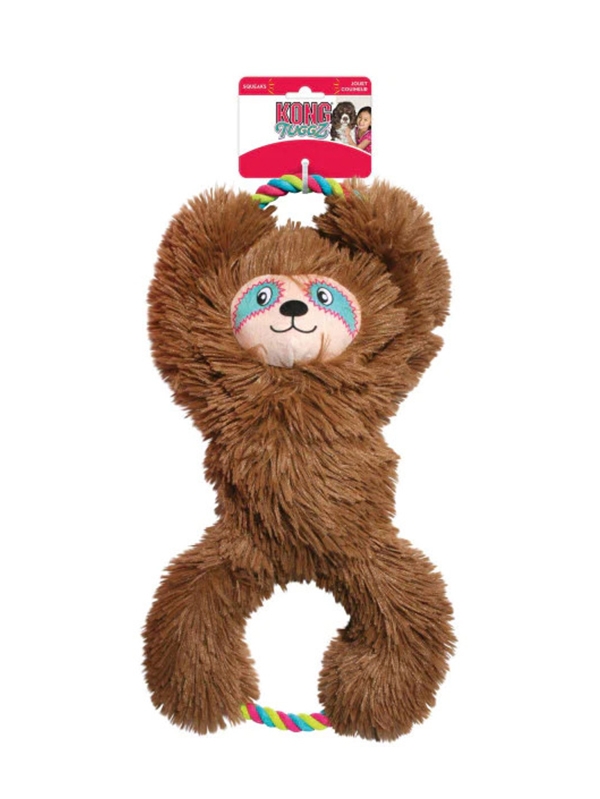 Кучешка играчка Ленивец KONG® Tuggz™ Sloth
