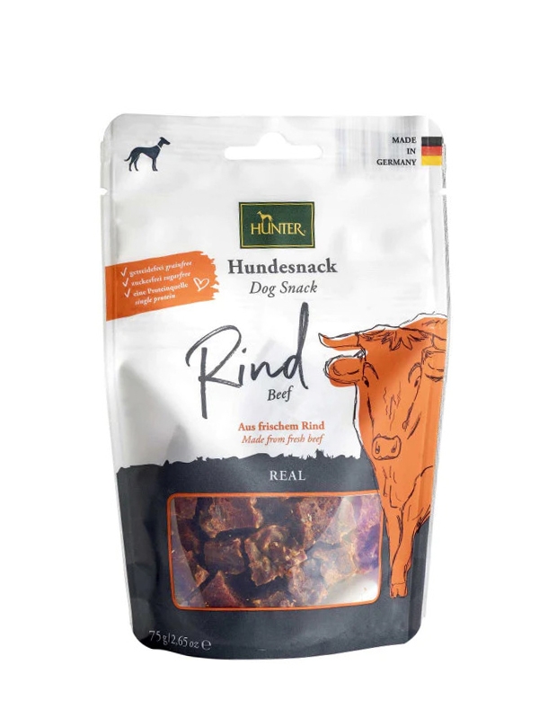 Кучешки хапки с говеждо месо HUNTER Reward Real Beef