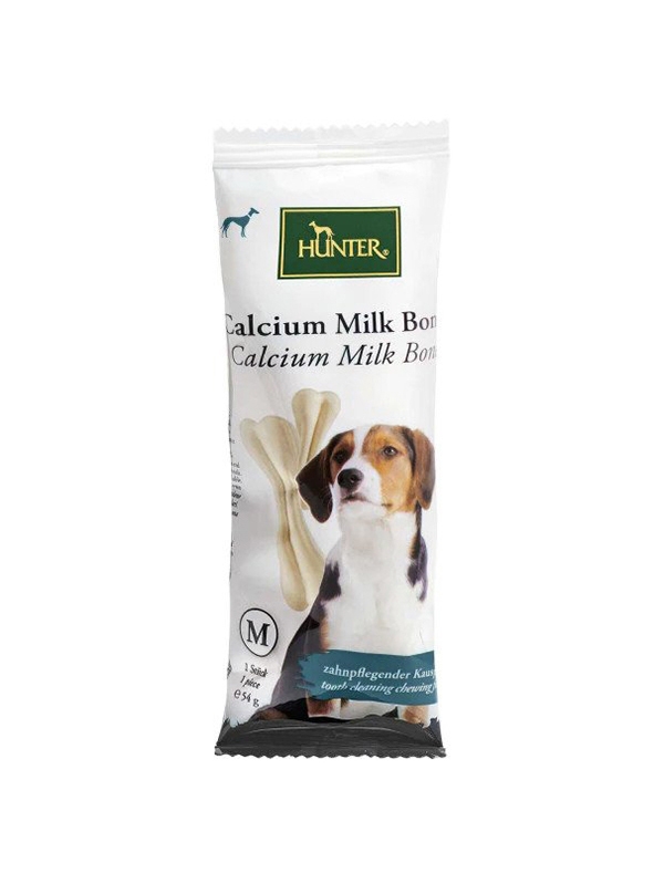 Лакомства за кучета с калций HUNTER Reward Calcium Milk Bone M