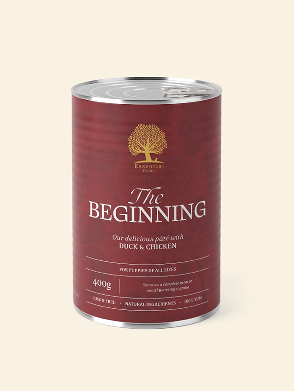 Мокра храна за кученца Essential the Beginning pâté 400g
