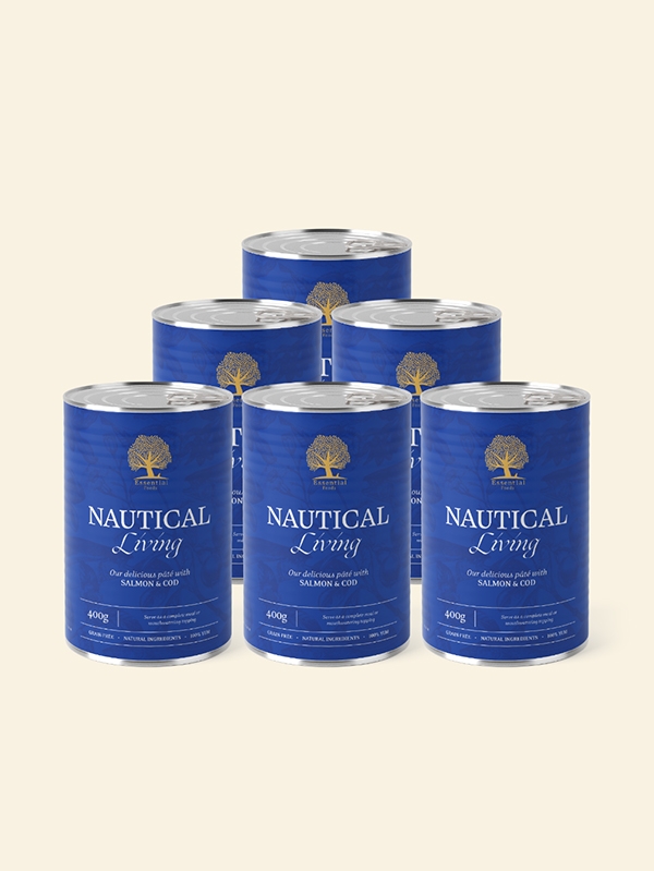 Мокра храна за кучета Essential Nautical Living pâté 6 х 400g