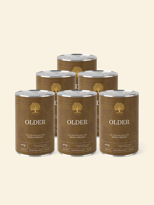Мокра храна за кучета в напреднала възраст Essential Older pâté 6 х 400g