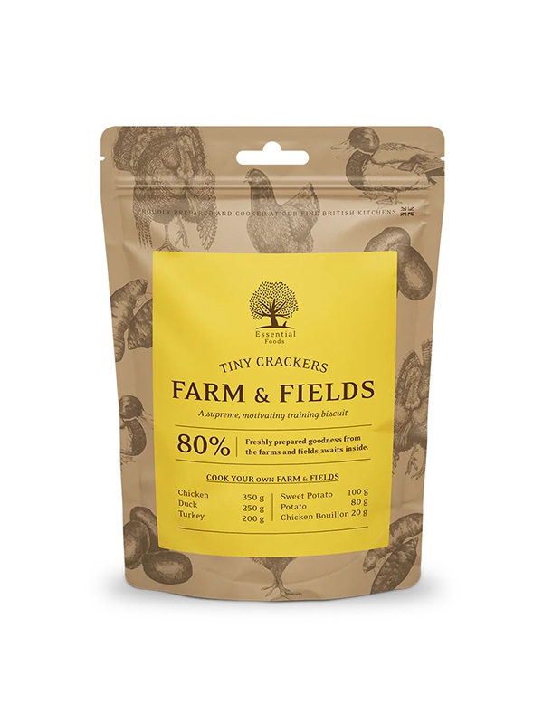 Тренировъчни бисквитки ESSENTIAL FARM & FIELDS TINY CRACKERS