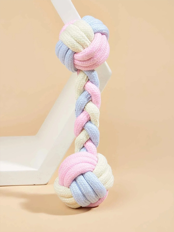 Въжена играчка за дъвчене за кучета
