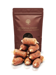 Деликатесни мини наденички със сьомга и магданоз ESSENTIAL FINEST SALMON & PARSLEY SMALL SAUSAGES 20 бр