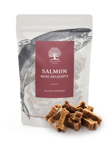 Дребни лакомства със сьомга ESSENTIAL SALMON MINI DELIGHTS 100гр