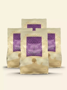Храна за кучета със шотландски дивеч ESSENTIAL HIGHLAND LIVING SMALL SIZE 4 х 2,5 кг