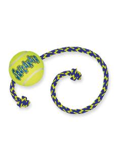 Играчка за кучета KONG® Squeakair® Ball с въже