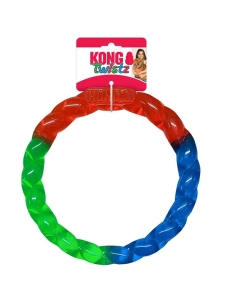 Играчка за кучета разноцветен ринг KONG® Twistz Ring