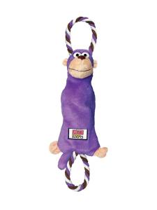 Играчка за кучета с въже Маймунка KONG® Tugger Knots® Monkey