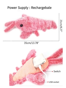 Интерактивна играчка за домашни любимци Crayfish Pet Toy