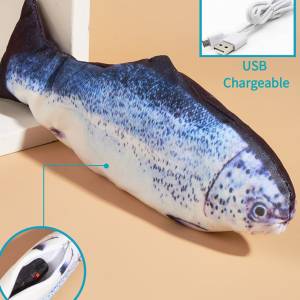 Интерактивна играчка за котки рибка пъстърва