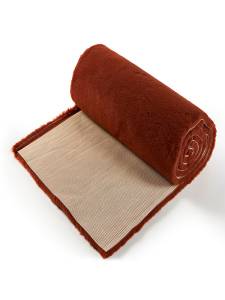 Кафява нехлъзгаща се постелка за кучета Bronte Glen Active Non-Slip Vet Bedding Brown Plain