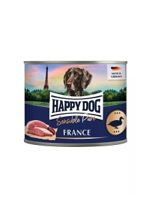 Консерва за кучета Happy Dog Sensitive Pure France - 100% прясно патешко месо