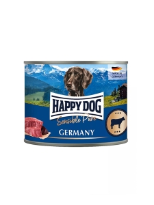 Консерва за кучета Happy Dog Sensitive Pure Germany - 100% прясно говеждо месо