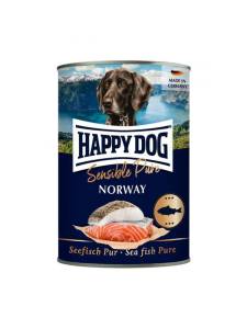 Консерва за кучета Happy Dog Sensitive Pure Norway - 100% прясно месо от морска риба