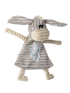 Мека плюшена кучешка играчка Huggly Blanket Donkey