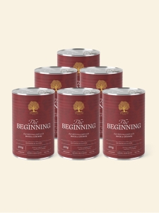 Мокра храна за кученца Essential the Beginning pâté 6 х 400g