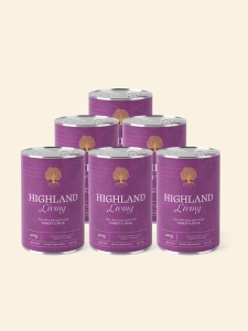 Мокра храна за кучета Essential Highland Living pâté 6 х 400g
