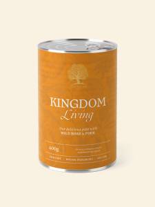 Мокра храна за кучета Essential Kingdom Living pâté 400g