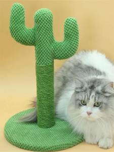 Настолна драскалка за котки Кактус