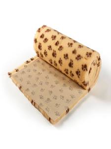 Нехлъзгаща подложка за кучета Bronte Glen Active Non-Slip Vet Bedding Wheat Paws