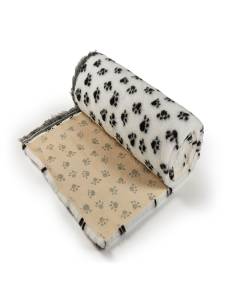 Нехлъзгаща постелка на лапички Bronte Glen Active Non-Slip Vet Bedding White Paws