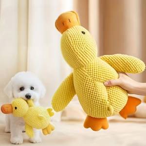 Плюшена играчка Пате за кучета