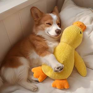 Плюшена играчка Пате за кучета