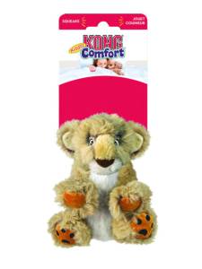 Плюшена кучешка играчка Лъвче KONG® Comfort™ Kiddos Lion