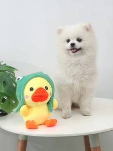 Плюшено патенце играчка за домашни любимци