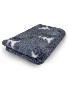 Сива постелка за кучета на елхи Christmas edition active non-slip vet bedding
