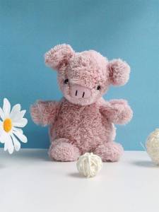 Сладурска плюшена играчка за домашни любимци Прасенце