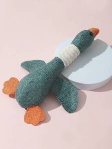 Текстилна играчка за кучета Патица