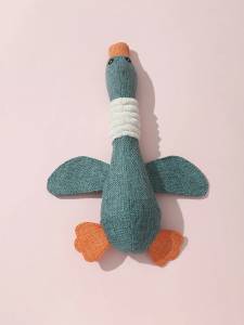 Текстилна играчка за кучета Патица