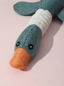 Текстилна играчка за кучета Патица