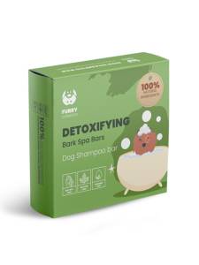 Твърд шампоан за кучета с активен въглен DETOXIFYING